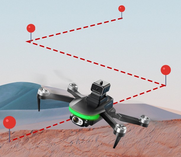 Flycam S5S New Fullbox 32 Flycam S5S Cảm Biến Tránh Va Chạm GPS ban do