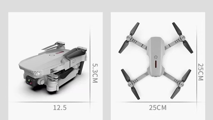 Flycam E88 kichc thước