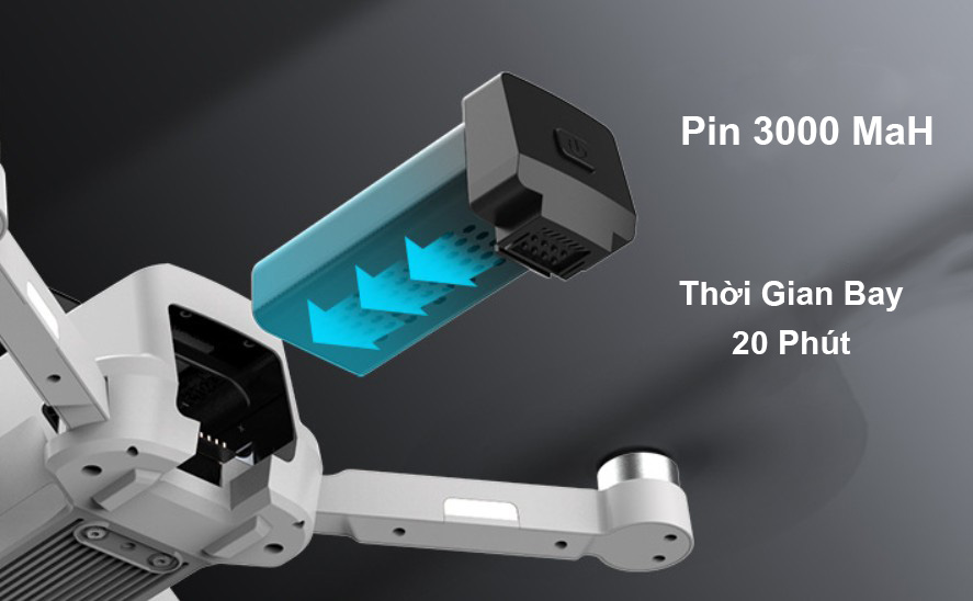 Flycam M218 pin 300 mah