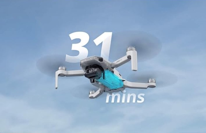 Flycam DJI Mini 4K Chính Hãng Fullbox bay 31 phút