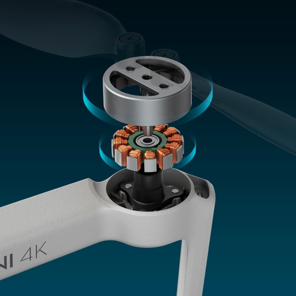 Flycam DJI Mini 4K Chính Hãng Fullbox động cơ mạnh mẽ