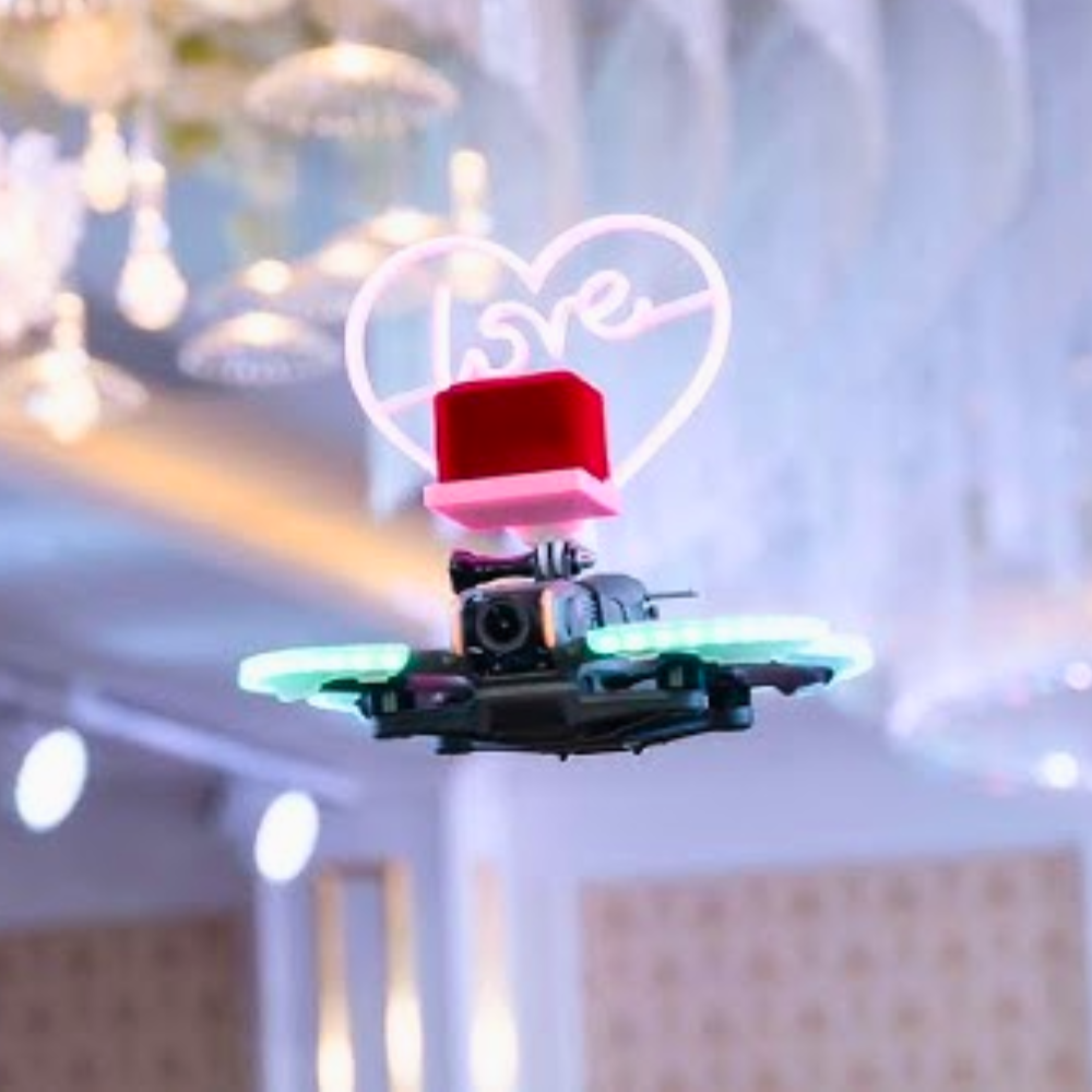 Flycam DJI Avata Trao Nhẫn Cưới